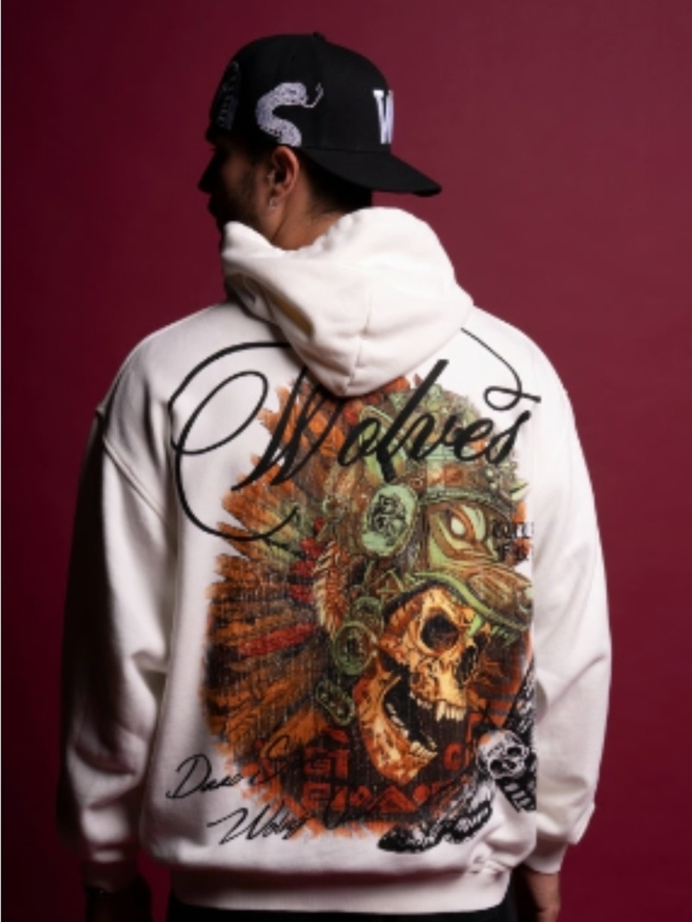 Darc Sport Wolves Red Tag 1 of 500 Bravery Pierce Hoodie